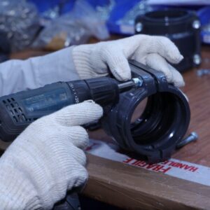 Assembly Line with Controlled Tools